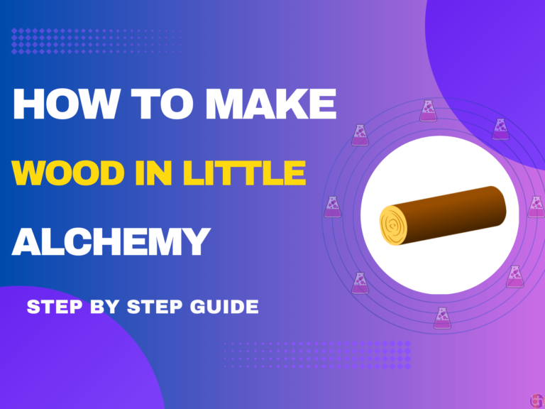 How to make wood in Little Alchemy