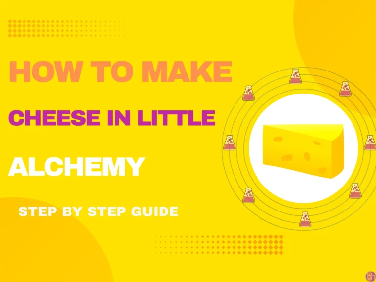 How to Make Cheese in Little Alchemy?
