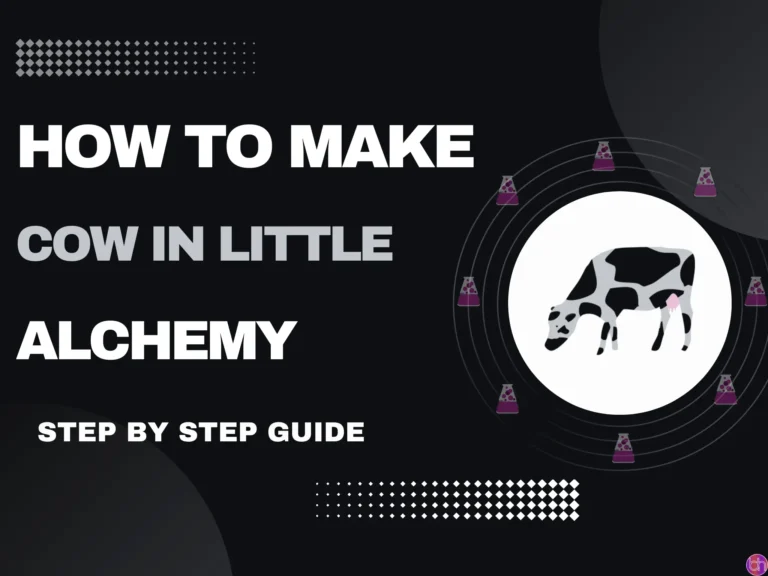 How to make cow in little alchemy?