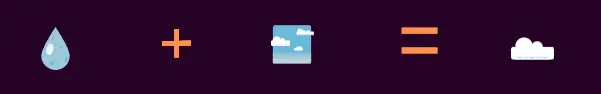 How to make Cloud in little alchemy 2 by combining Water and Sky elements