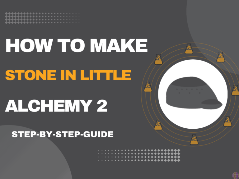 How To Make Stone In Little Alchemy 2 (2024)?