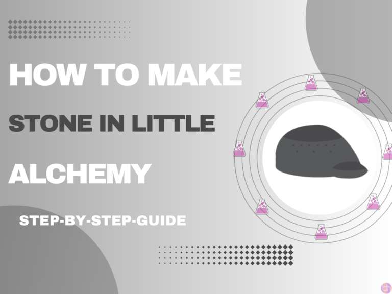 How to make Stone in little alchemy