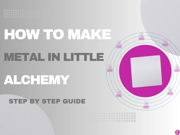 How to make metal in little alchemy