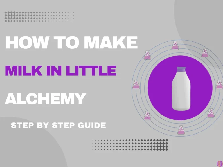 How to make Milk in little alchemy?