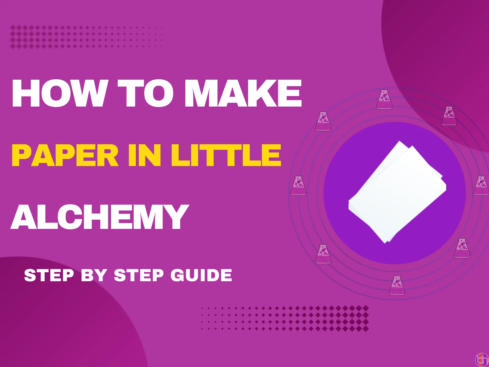 How to make Paper in Little Alchemy