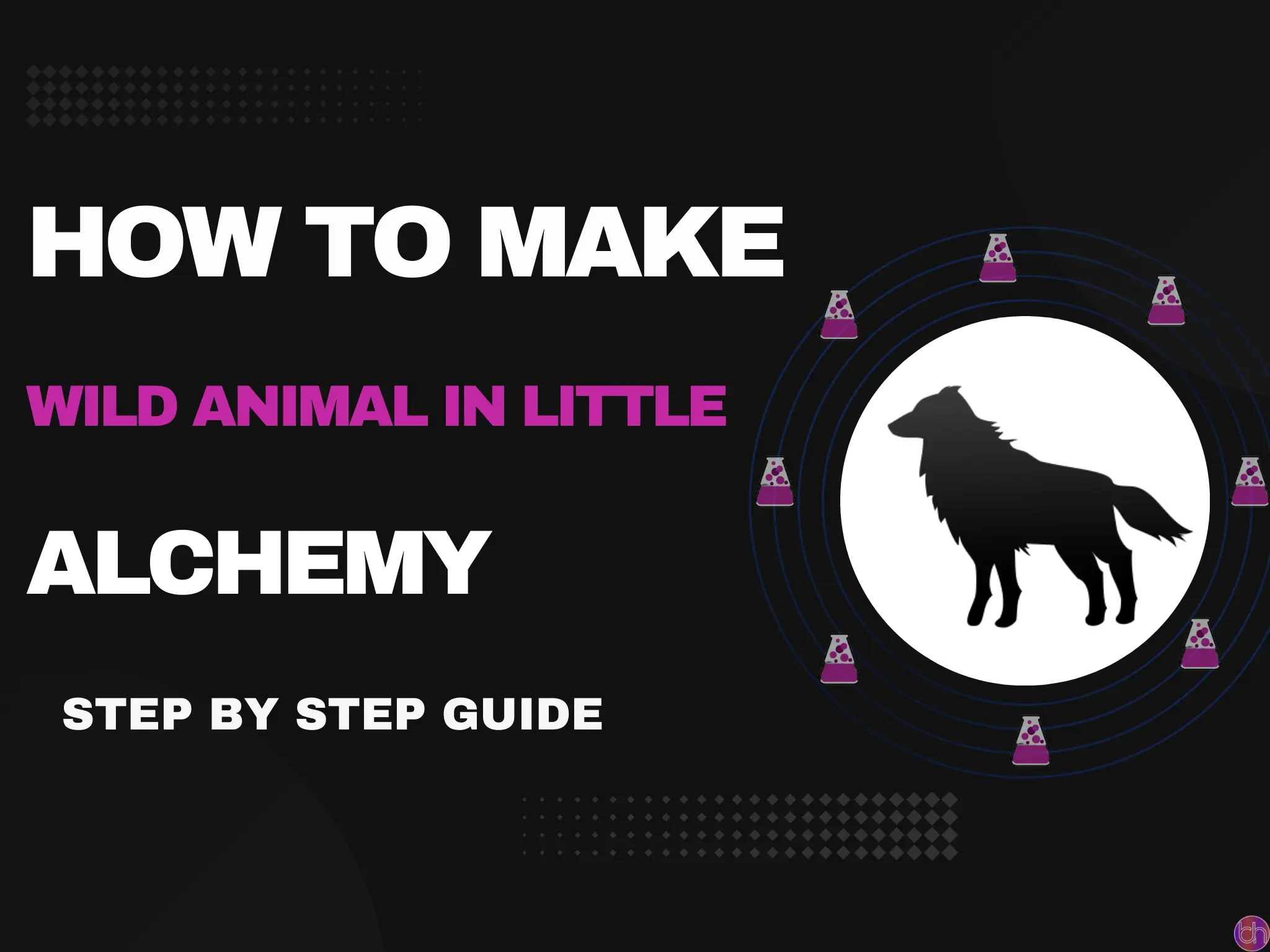 How to make Wild Animal in little alchemy