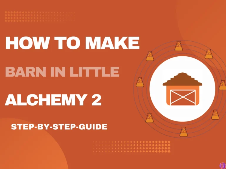 How to make Barn in little alchemy 2?