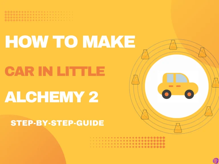 How to Make Car in little alchemy 2?