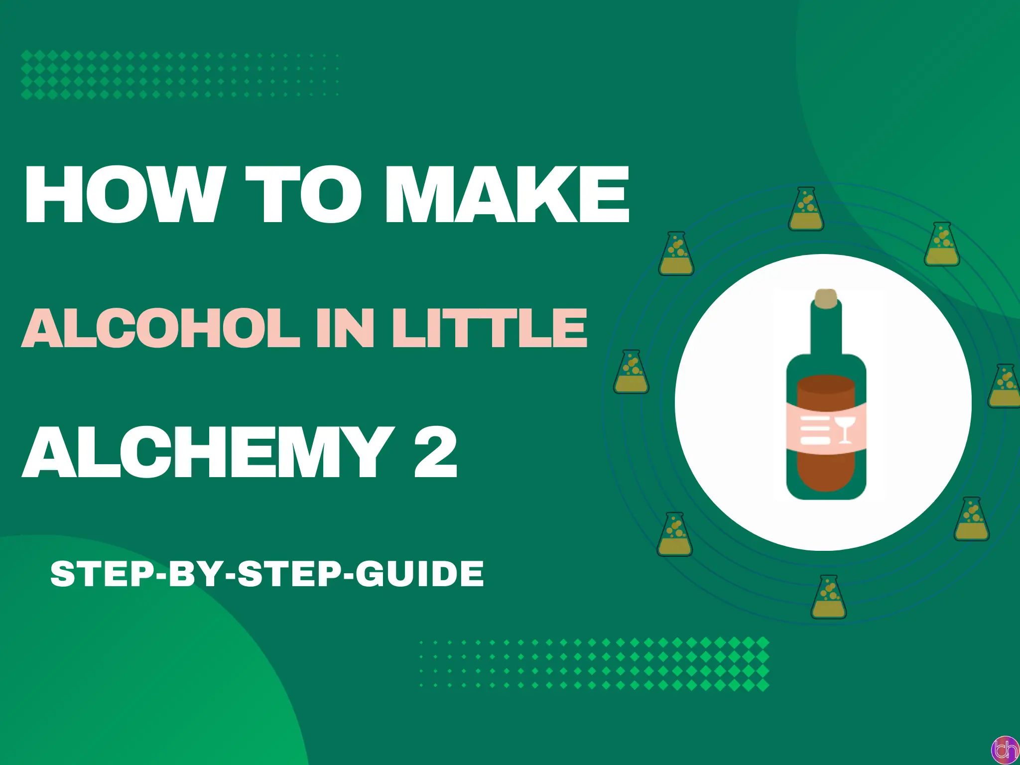 How to make Alcohol in little alchemy 2