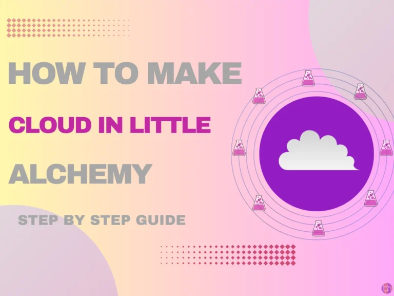How to make Cloud in little alchemy?