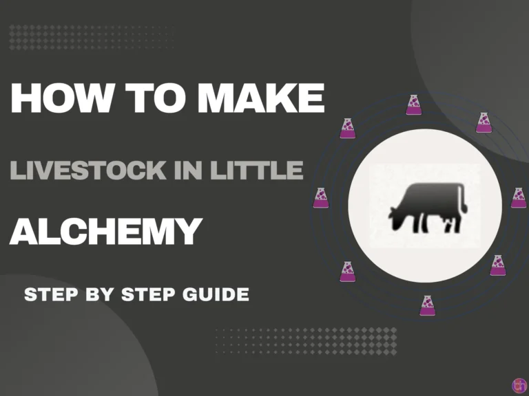 How to make Livestock in little alchemy?