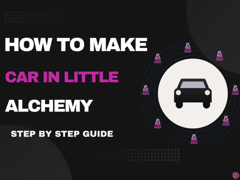 How to Make Car in little alchemy?