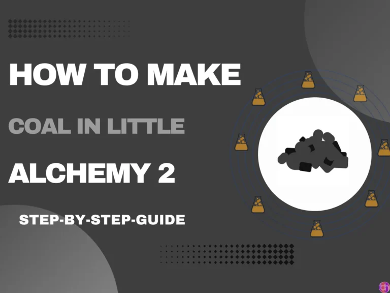 How to make coal in little alchemy 2?