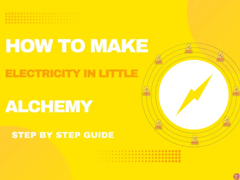 How to make Electricity in little alchemy?