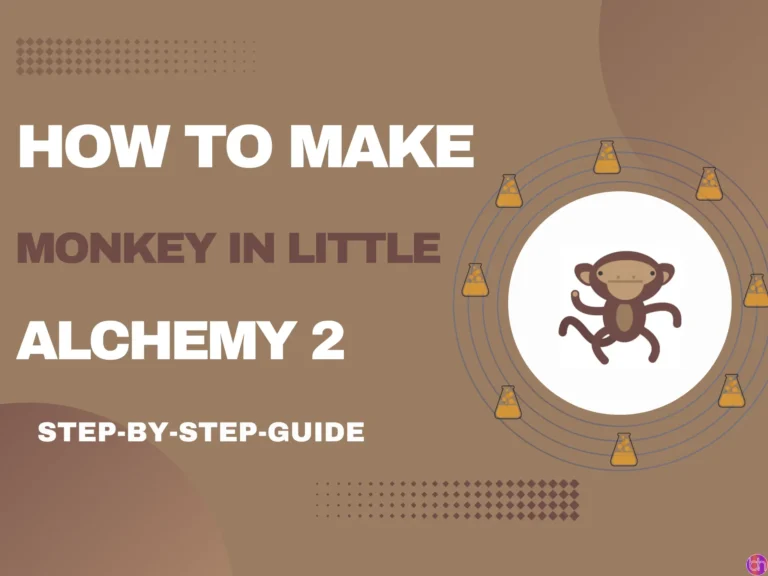 How to make Monkey in little alchemy 2?