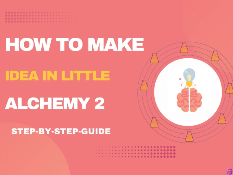 How to make Idea in little alchemy 2?