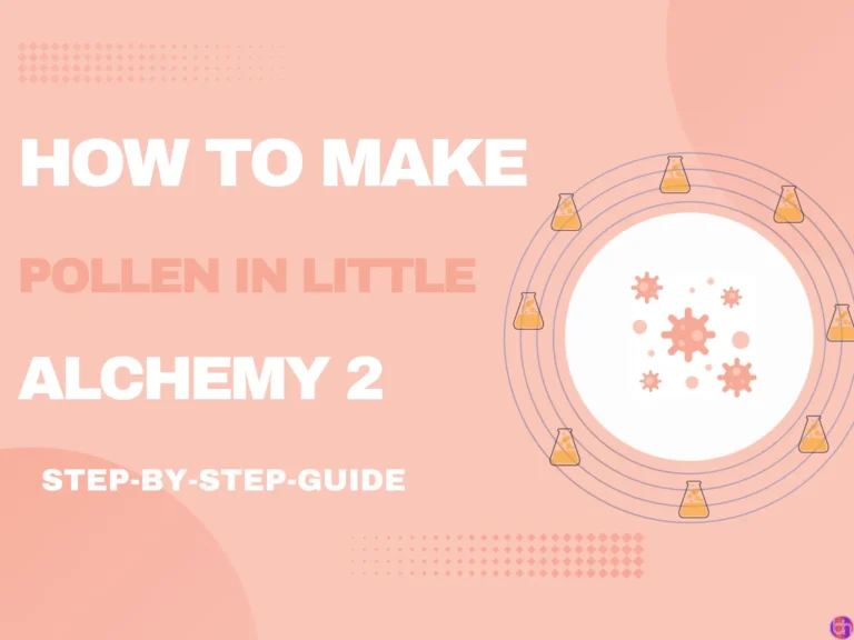 How to make Pollen in Little Alchemy 2?