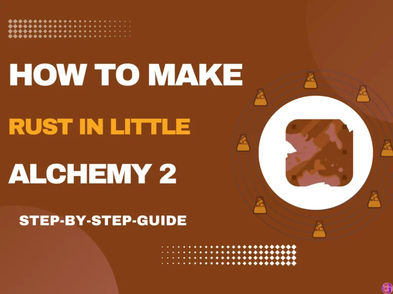 How to make Rust in Little Alchemy 2?