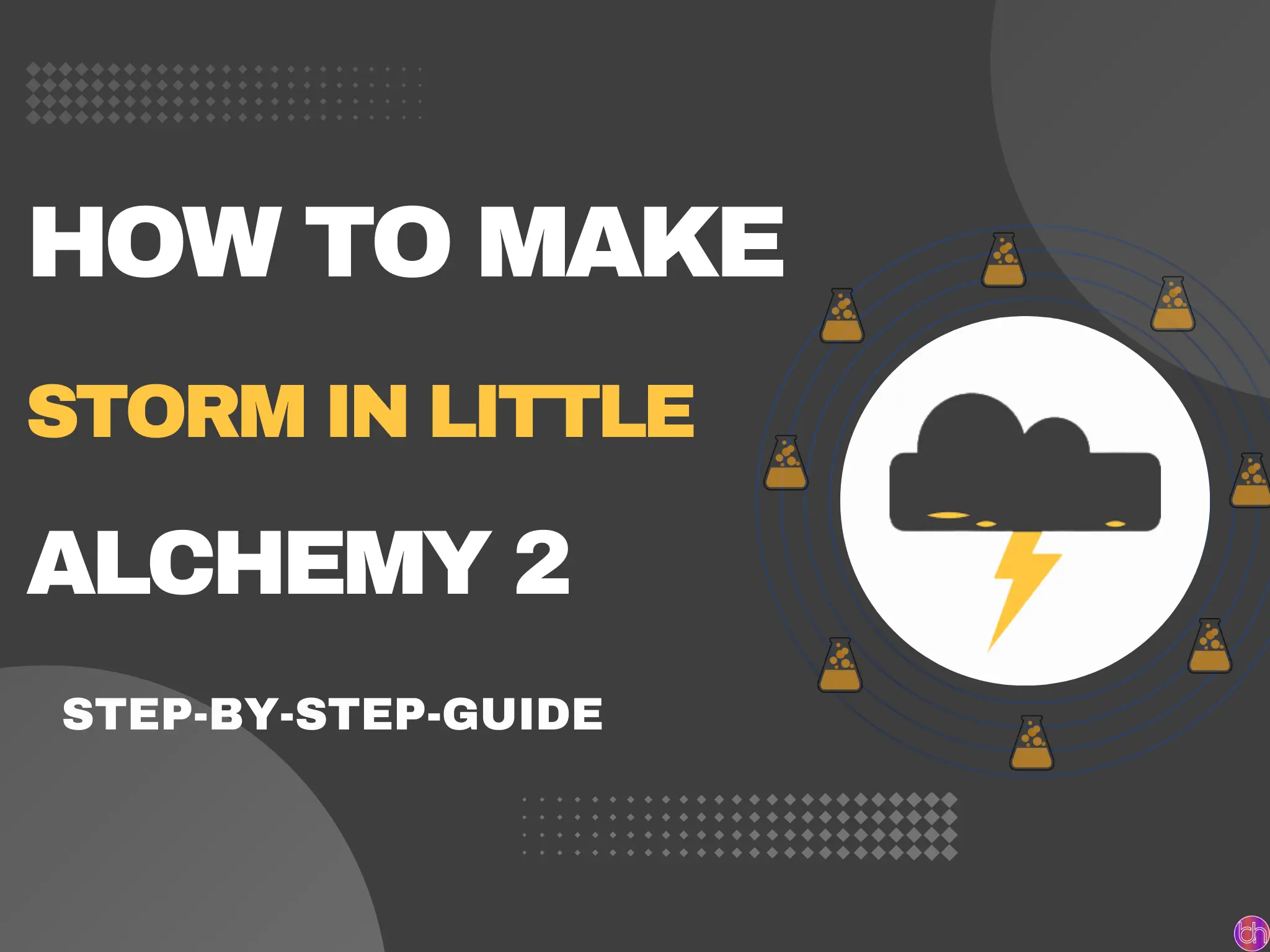 how to make storm in little alchemy 2