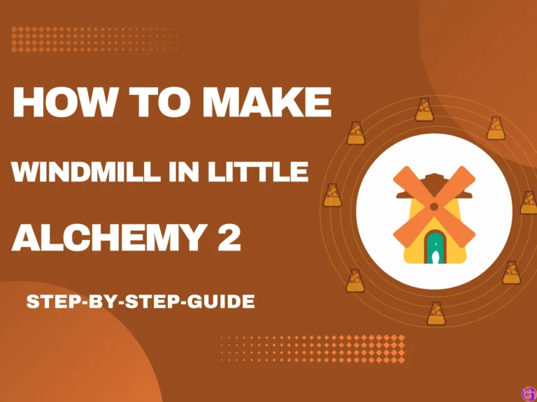 How to make windmill in Little Alchemy 2 (2024)?