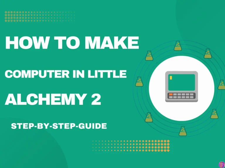 How to make Computer in Little Alchemy 2? (2024)