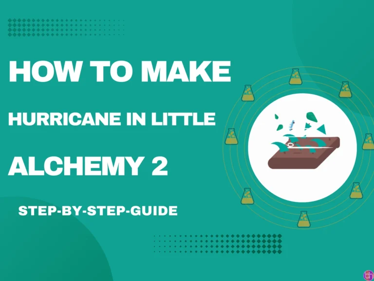 How to make hurricane in Little Alchemy 2 (2024)?