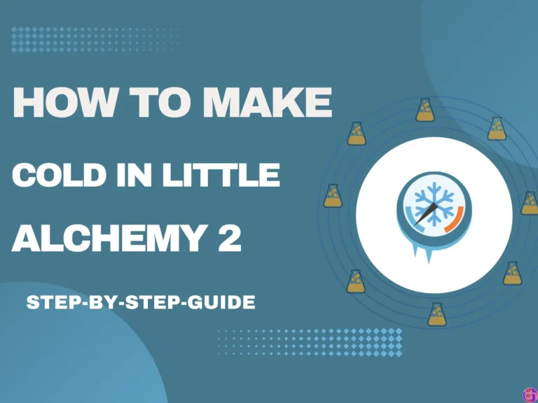 How to make Cold in Little Alchemy 2? (2024)