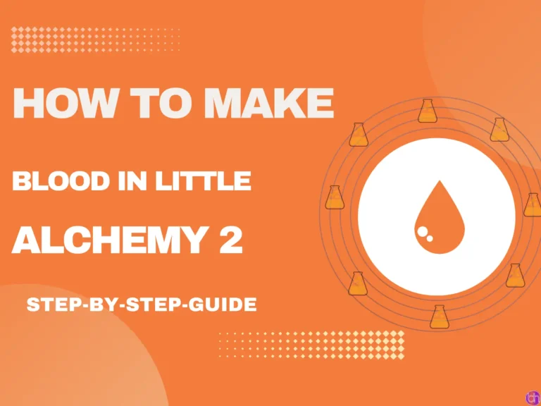 How to make Blood in Little Alchemy 2? (2024)
