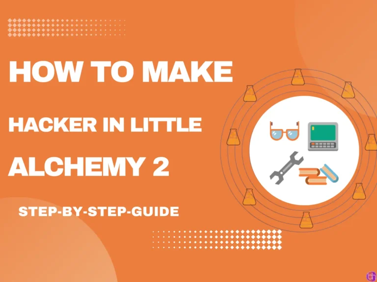 How to make Hacker in little alchemy 2?