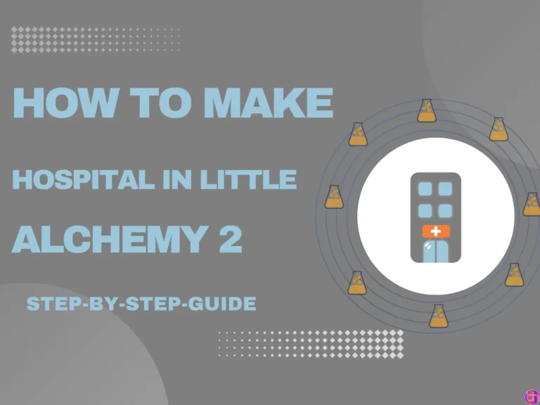 How to make Hospital in Little Alchemy 2? (2024)