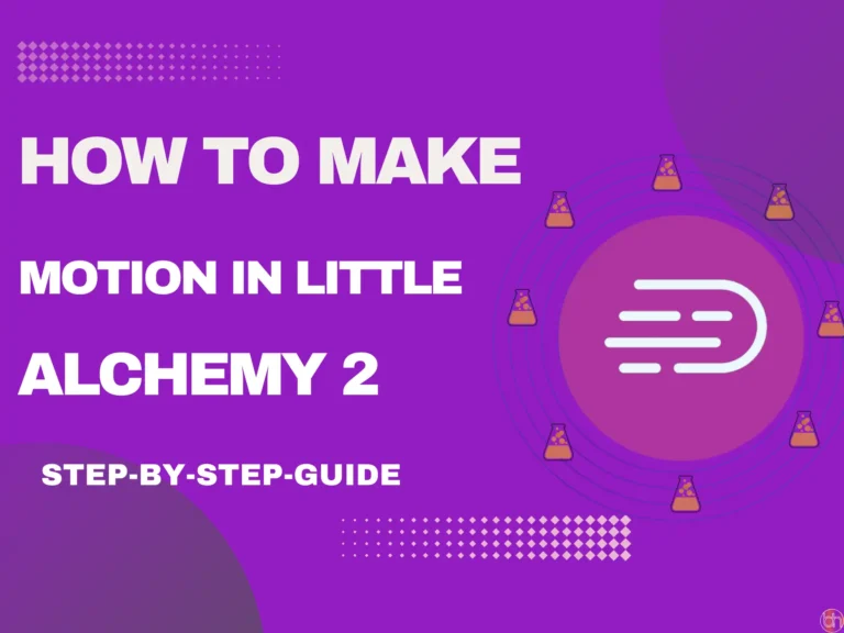 How to make Motion in Little Alchemy 2? (2024)