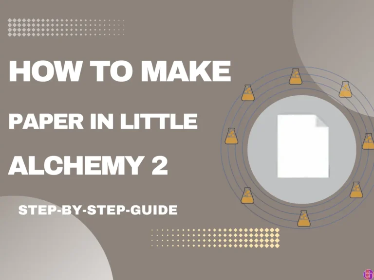 How to make Paper in Little Alchemy 2? (2024)