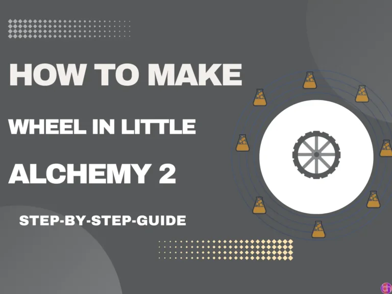 How to make Wheel in Little Alchemy 2? (2024)