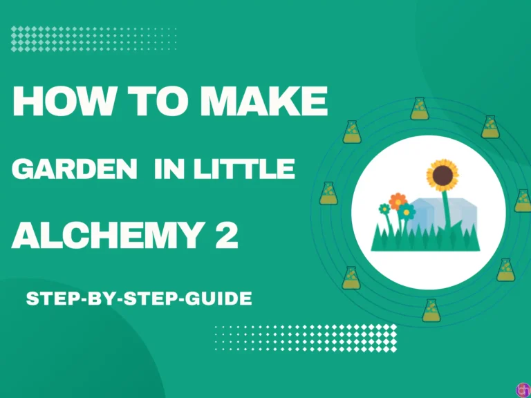 How to make Garden in little alchemy 2? (2024)
