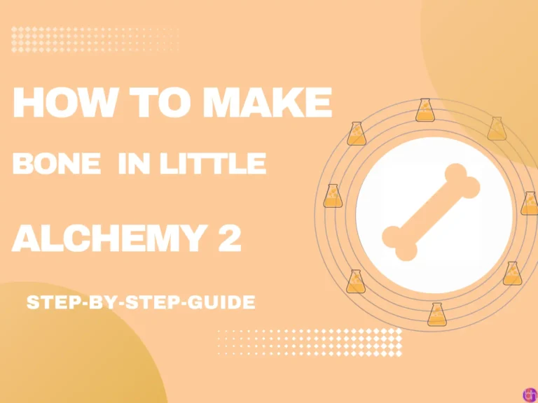How to make Bone in Little Alchemy 2?