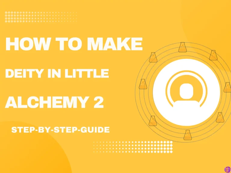 How to make Deity in Little Alchemy 2? (2024)
