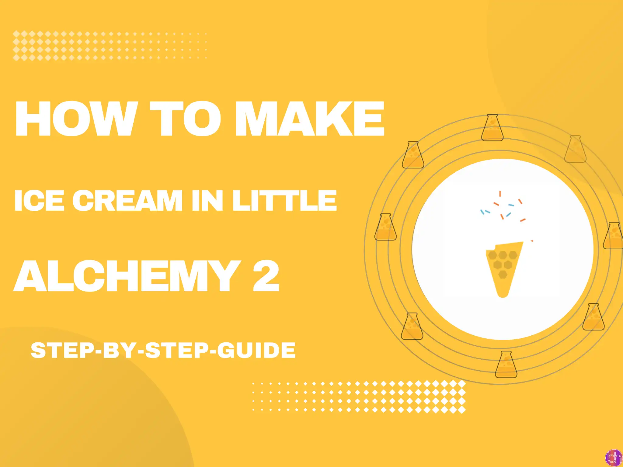 How to make Ice cream in Little Alchemy 2