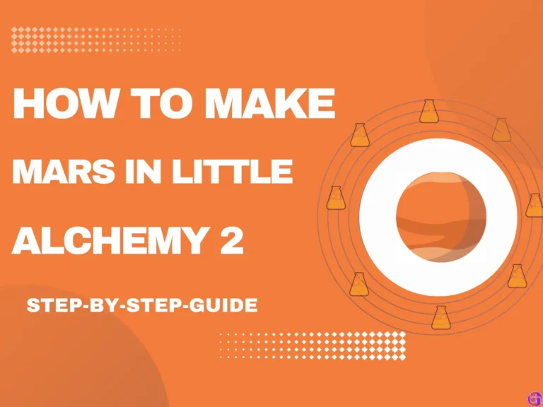 How to make Mars in Little Alchemy 2?