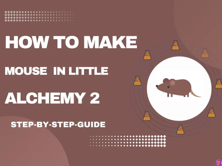 How to make Mouse in Little Alchemy 2?