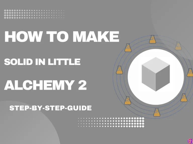 How to make Solid in Little Alchemy 2? 