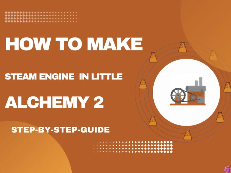 How to make Steam Engine in Little Alchemy 2?
