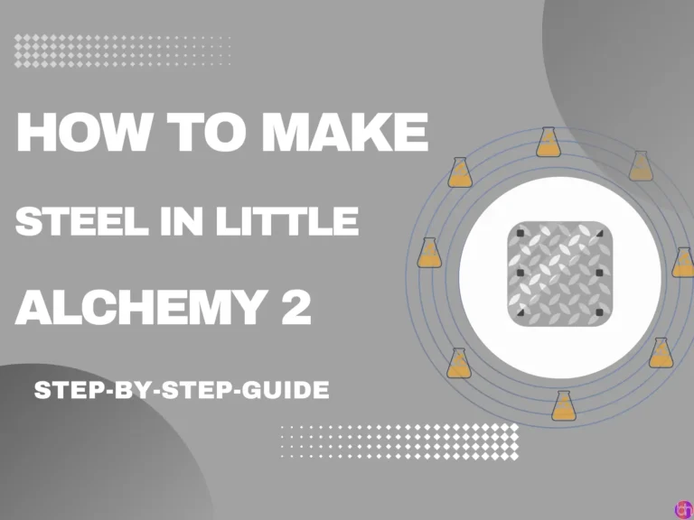 How to make Steel in Little Alchemy 2?