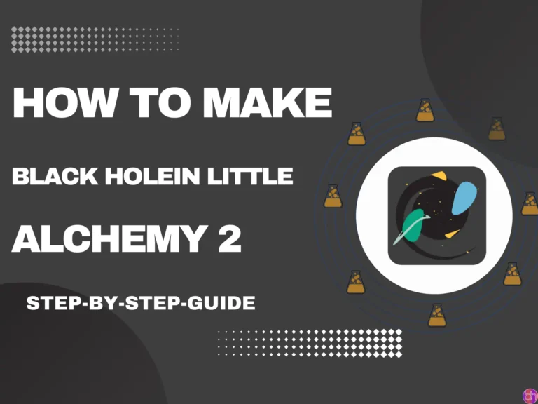 How to make Black Hole in Little Alchemy 2?