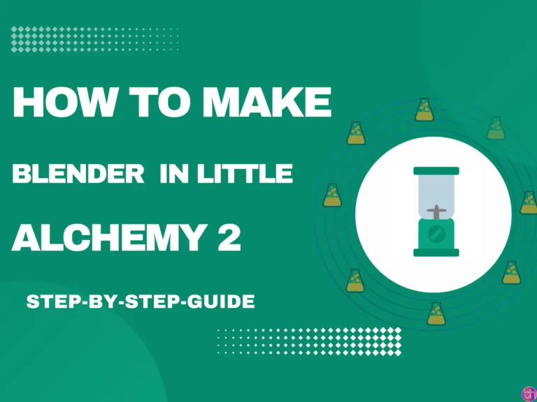 How to make Blender in Little Alchemy 2?