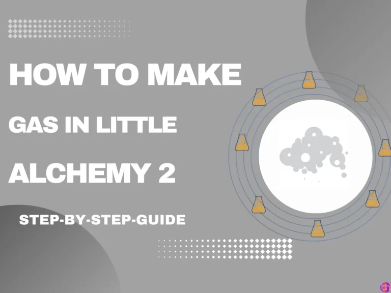 How to make Gas in little alchemy 2?
