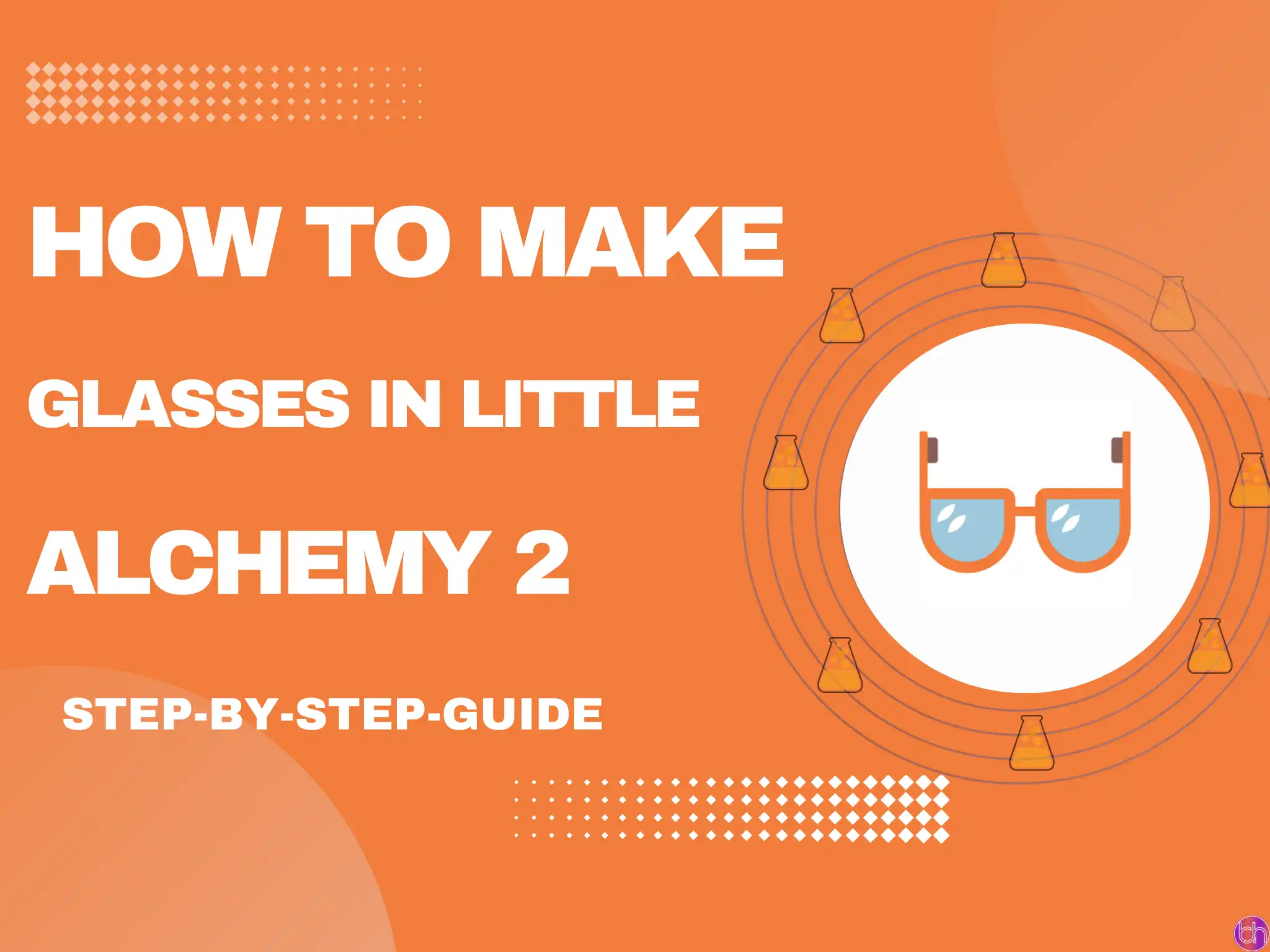 How to make Glasses in little alchemy 2