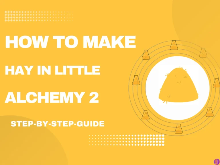 How to make Hay in Little Alchemy 2?