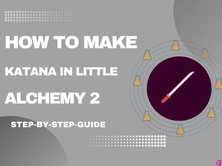 How to make Katana in Little Alchemy 2?