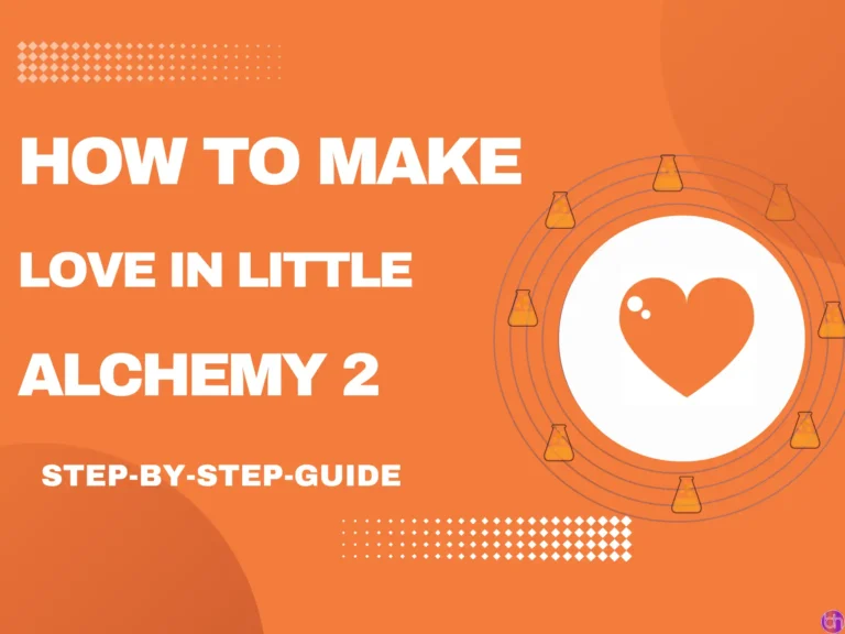 How to make Love in Little Alchemy 2?