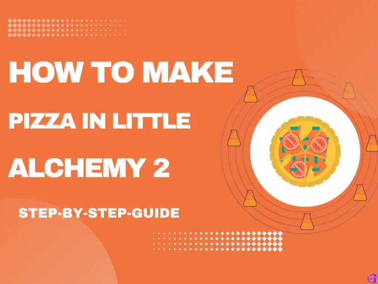 How to make Pizza in Little Alchemy 2?